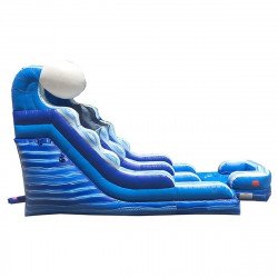 15 foot inflatable water slide blue wave marble4 1681791084 15 Foot Tidal Wave Water Slide