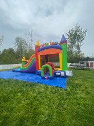 IMG 2211 1684764805 Mega Rainbow Bounce/Slide - Dry Combo